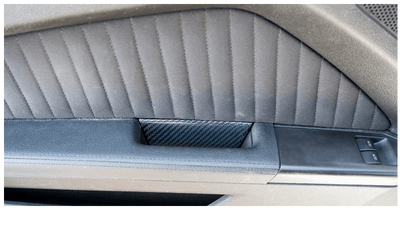 2010-2014 Mustang Carbon Fiber LG155 Door Pull Inserts