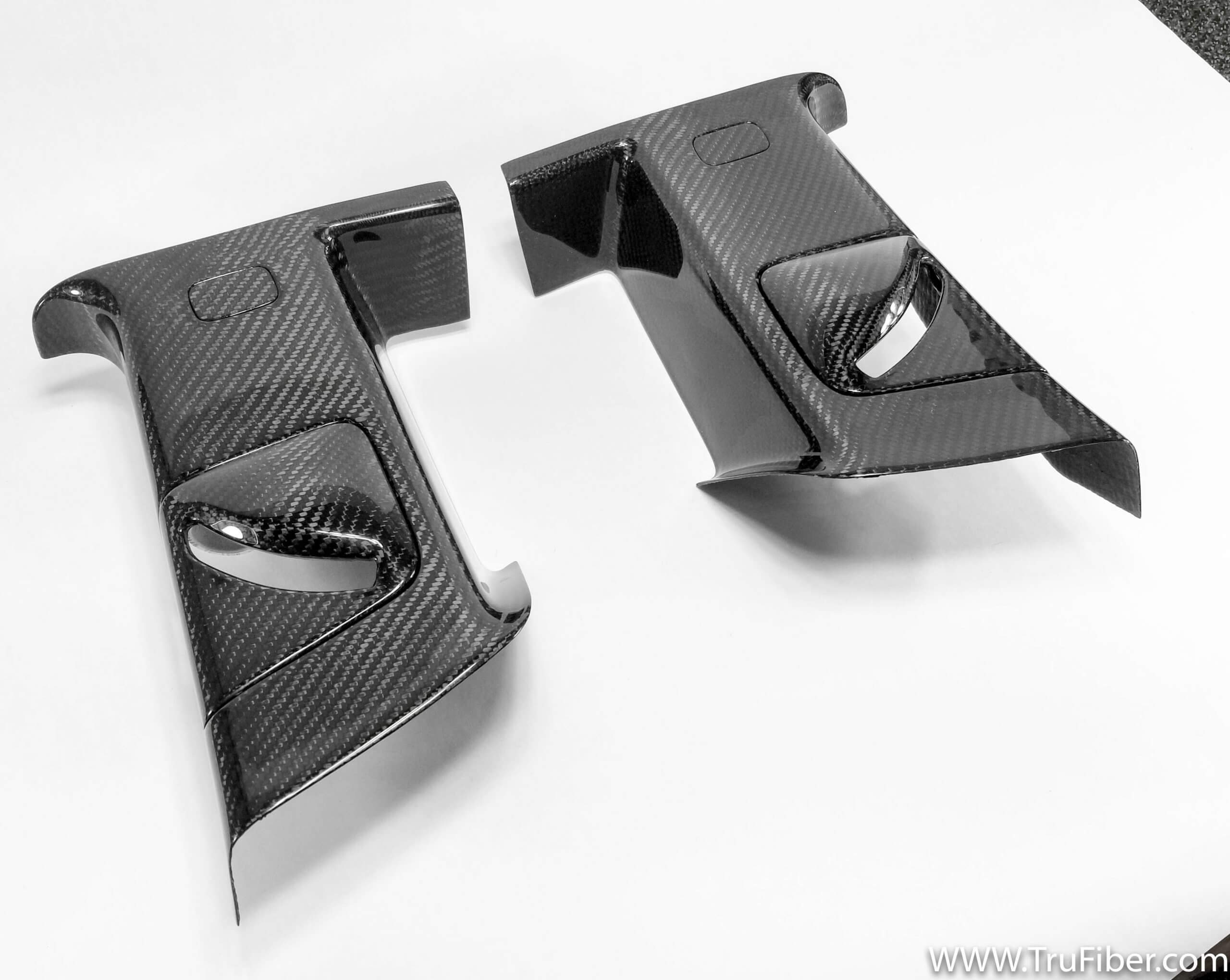 2017-2019 Camaro Carbon Fiber LG458 B Pillars l TRUFIBER