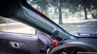 2015-2020 Mustang Carbon Fiber LG428 A-Pillar - EXCLUSIVE