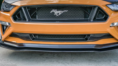 2018-2023 Mustang Carbon Fiber LG352 Front Bumper Lower Grille vendor-unknown