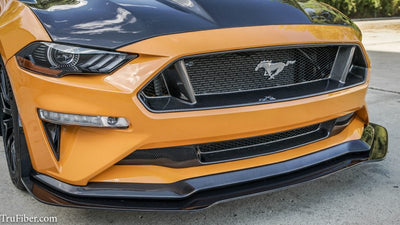 2018-2023 Mustang Carbon Fiber Front Bumper Upper Grille LG353 vendor-unknown