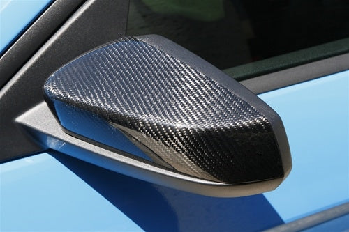 Carbon fiber clearance mirror caps mustang