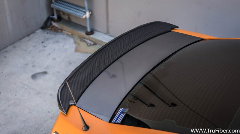2010-2014 Mustang Carbon Fiber Track Pack Spoiler TC10025-DCA64 - TRUFIBER.COM