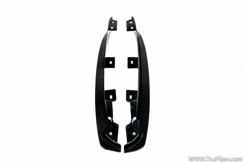 2015-2017 Mustang GT350 Carbon Fiber LG308 Splash Guards (Rear) - TRUFIBER.COM