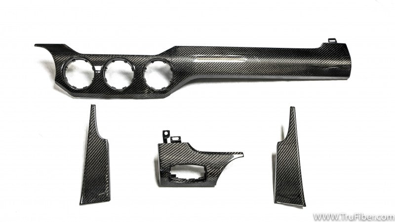 2015-2018 Mustang Carbon Fiber LG319 Dash Kit (Right Hand Drive) - TRUFIBER.COM