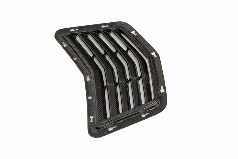 2014-2016 C7 Corvette Stingray LG256-AC Hood Grille Insert - TRUFIBER.COM