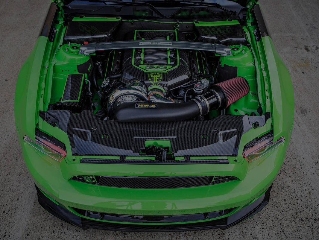 2010-2014 Mustang Carbon Engine Dress-up TRUFIBER.COM