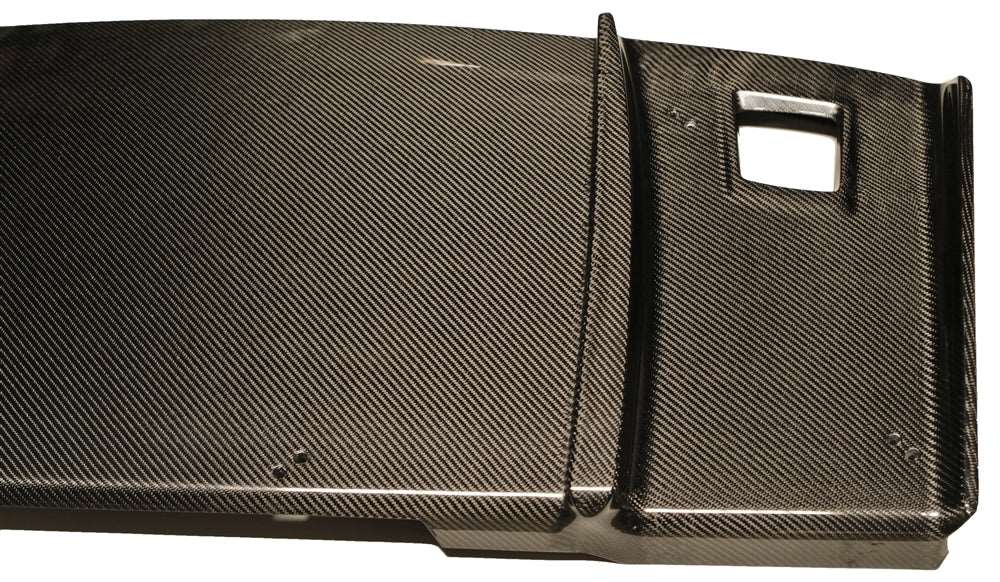 2005-2009 Mustang Carbon Fiber LG100 Rear Diffuser (Fits Saleen Rear Bumper Only) - view 2