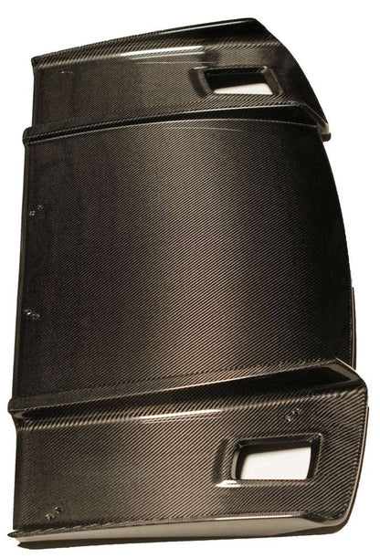 2005-2009 Mustang Carbon Fiber LG100 Rear Diffuser (Fits Saleen Rear Bumper Only) - view 3