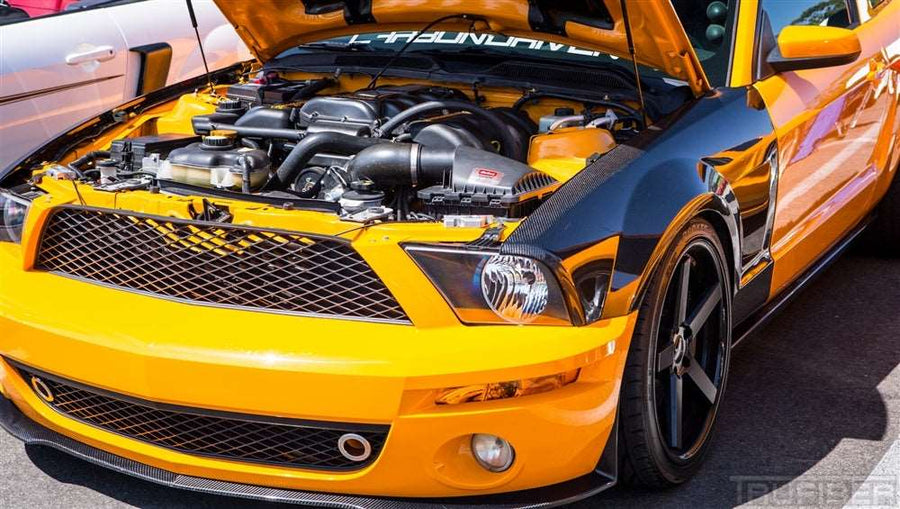 2005-2009 Mustang Carbon Fiber NX1 Vented Fenders
