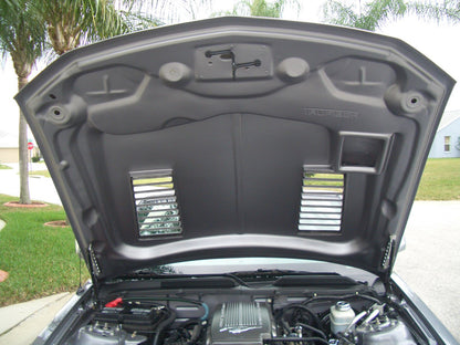 2005-2009 Mustang Fiberglass A44 Ram Air Hood - view 3