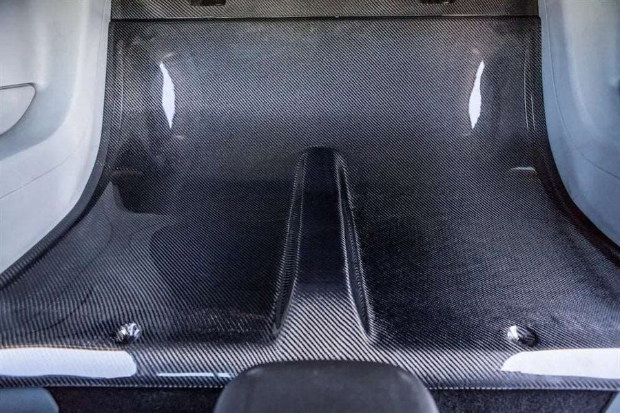 2005-2014 Mustang Carbon Fiber LG124 Rear Seat Delete - view 3