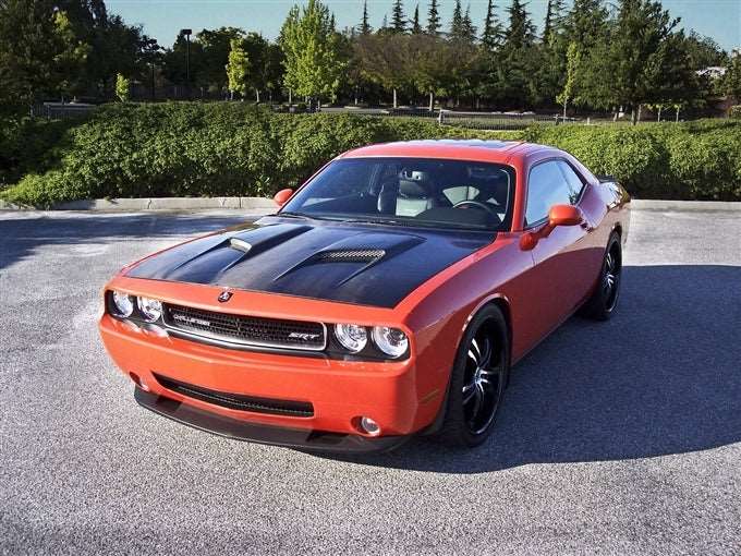 2009-2015 Challenger Carbon Fiber A60 Hood - view 4
