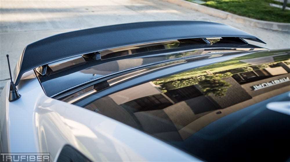 2010-2014 Mustang Carbon Fiber DCA44 Rear Spoiler - view 2