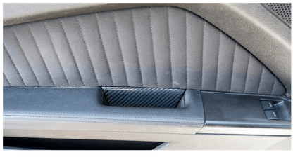 2010-2014 Mustang Carbon Fiber LG155 Door Pull Inserts - view 2