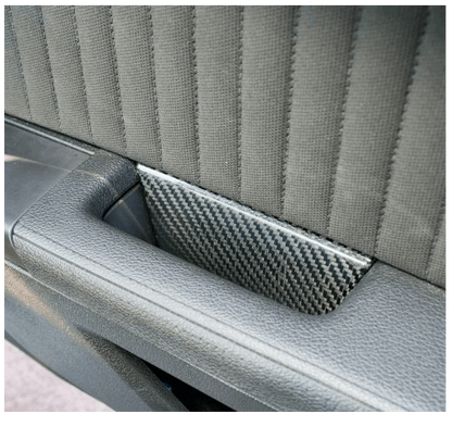 2010-2014 Mustang Carbon Fiber LG155 Door Pull Inserts - view 4