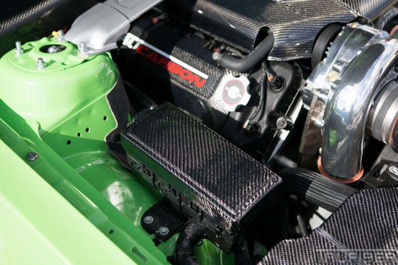 2010-2014 Mustang Carbon Fiber LG89 Fuse Box Cover - view 4