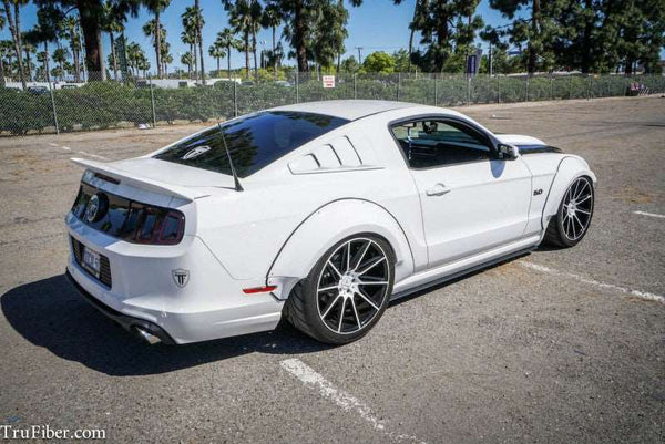 2010-2014 Mustang Fiberglass LG276-S Rear Fender Flares - view 2