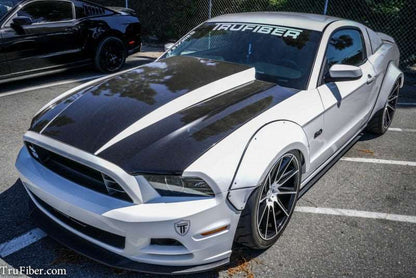 2010-2014 Mustang Fiberglass LG276-T Front Fender Flares - view 4