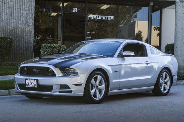 2010-2014 Mustang GT500 Carbon Fiber A72KR Ram Air Hood - view 2