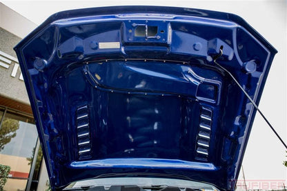 2010-2014 Mustang GT500 Carbon Fiber A72KR Ram Air Hood - view 4