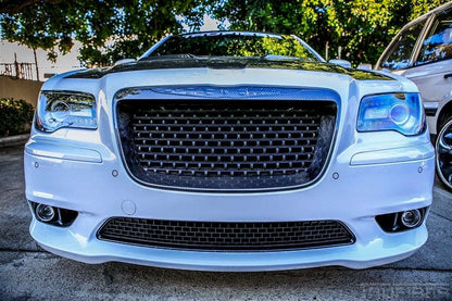 2011-2014 300 Carbon Fiber LG143 Front Bumper Deep Grille