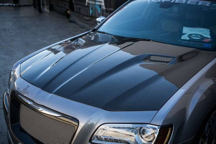 2011-2024 300 Carbon Fiber A58 Hood - view 3