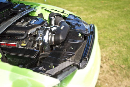 2013-2014 Mustang Carbon Fiber LG137 Radiator Cover - view 3
