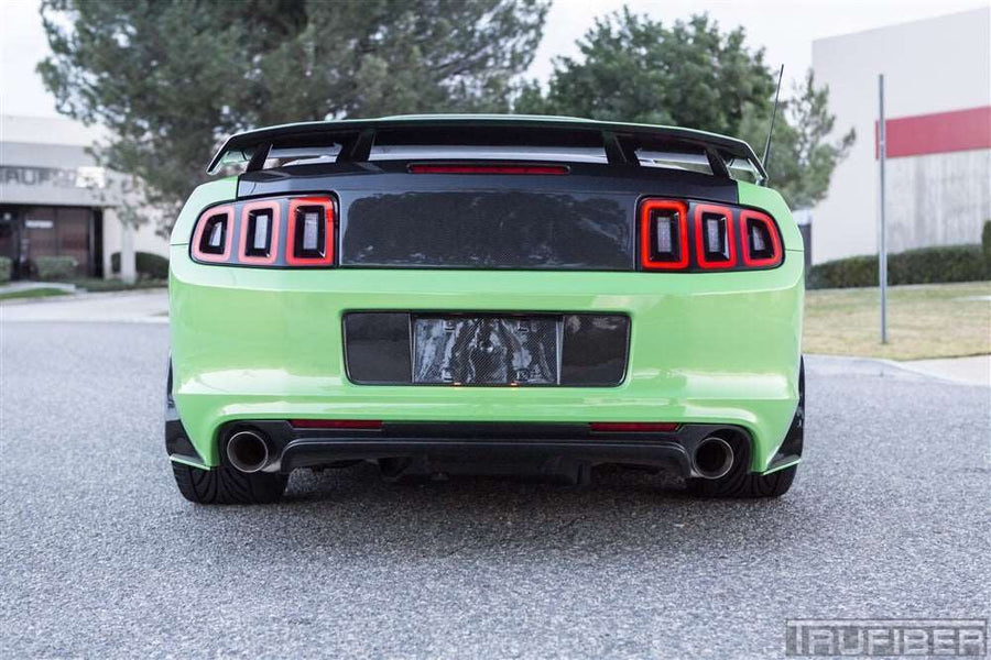 2013-2014 Mustang Carbon Fiber LG140 Rear Diffuser - view 2