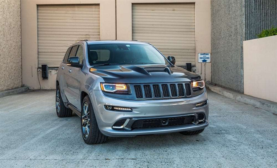 2013-2015 Cherokee SRT8 LG194 Front Bumper Upper Grille - view 5