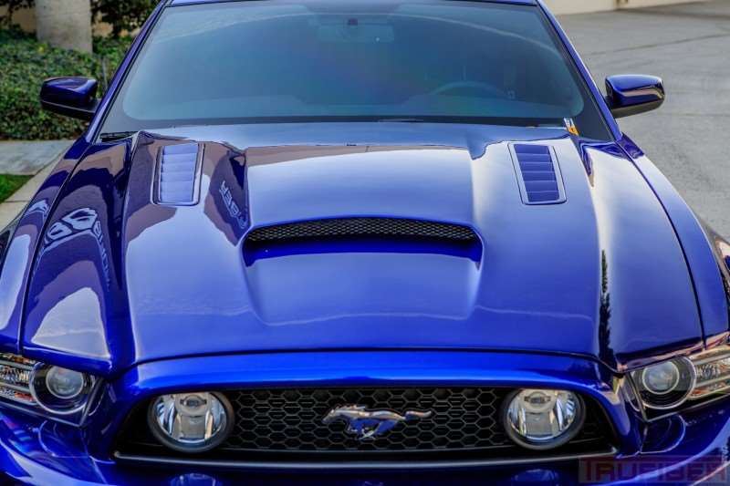 2010-2014 Mustang GT500 Fiberglass A72KR Ram Air Hood