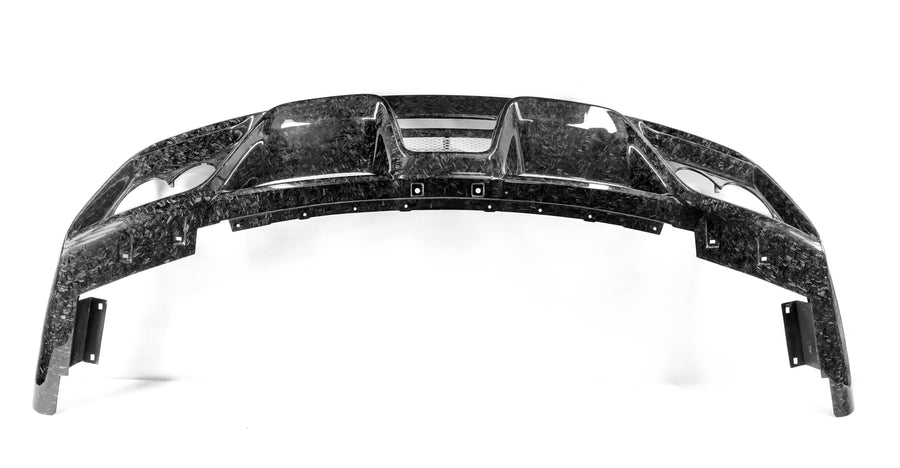 2015-2017 S550 Mustang GT350R Forged Carbon Fiber LG302 Rear Diffuser - view 3