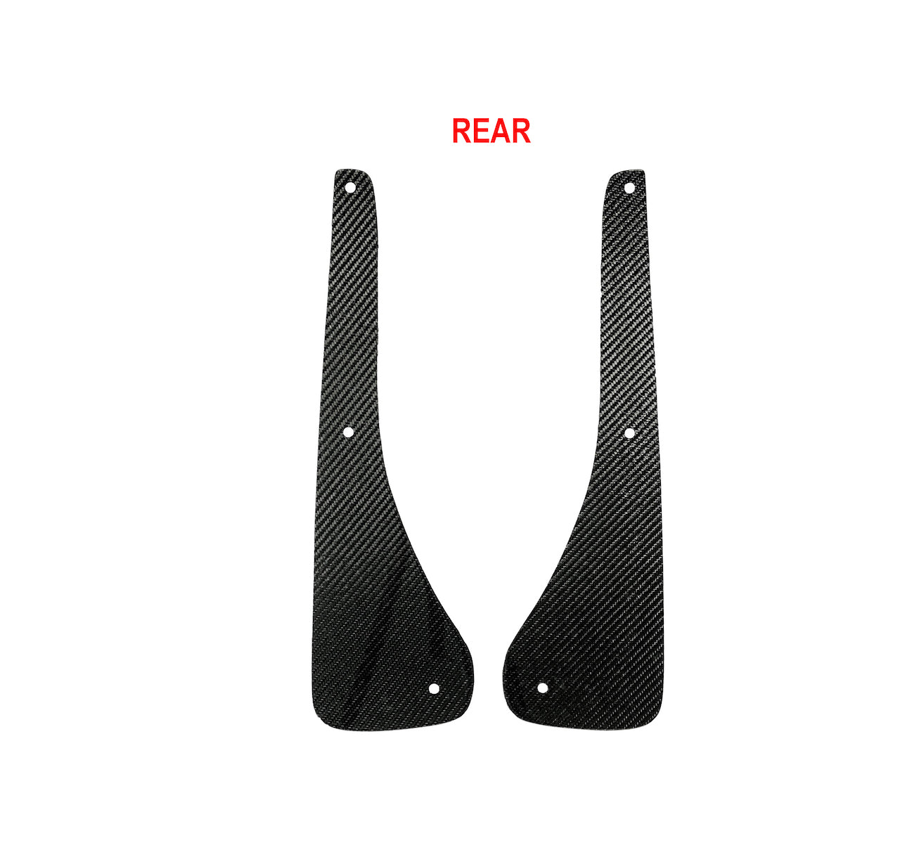 2015-2019 Charger Carbon Fiber LG397 Rear Splash Guards - view 2