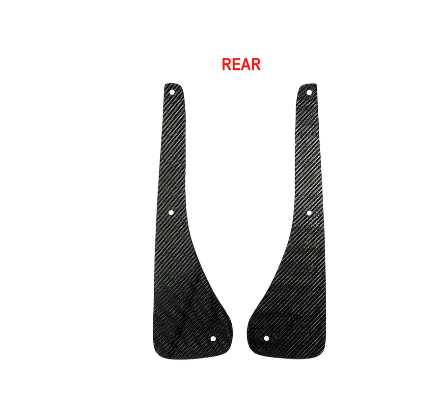 2015-2019 Charger Carbon Fiber LG397 Rear Splash Guards - view 2
