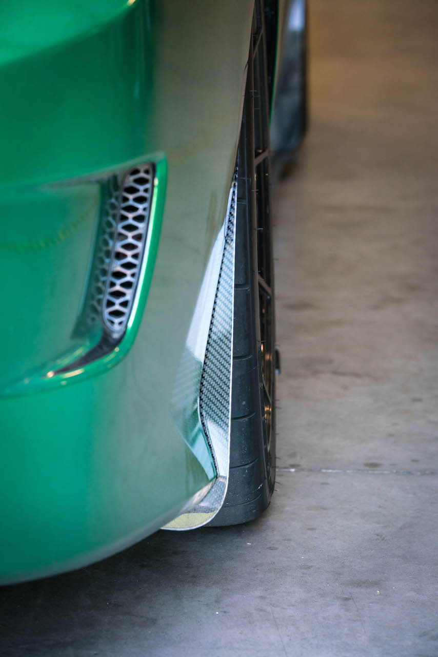2015-2019 Charger Carbon Fiber LG397 Rear Splash Guards - view 3