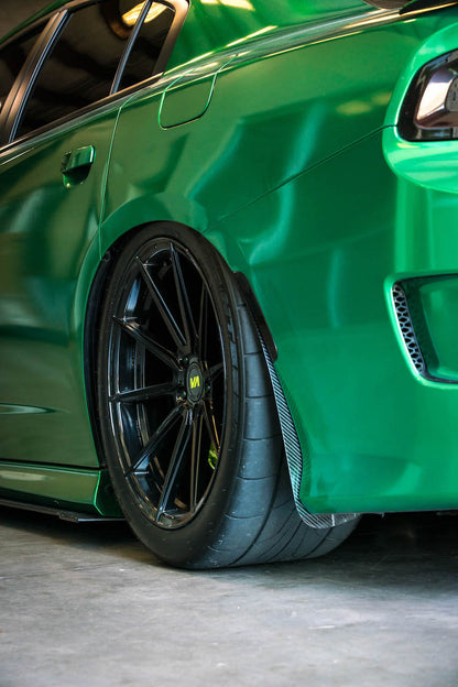 2015-2019 Charger Carbon Fiber LG397 Rear Splash Guards