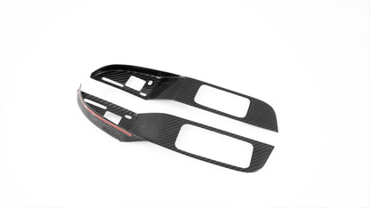2015-2022 Challenger Carbon Fiber LG472 Window Switch Covers - view 2