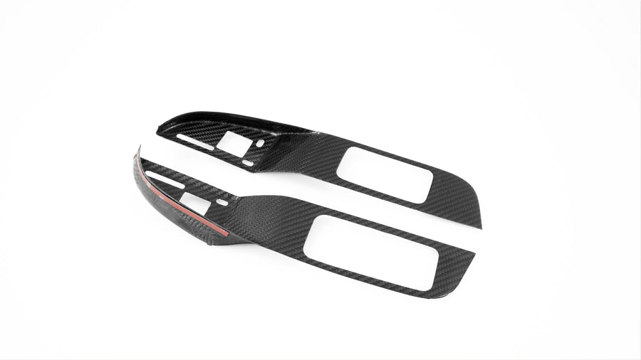 2015-2022 Challenger Carbon Fiber LG472 Window Switch Covers - view 2