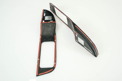 2015-2022 Challenger Carbon Fiber LG472 Window Switch Covers - view 3