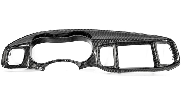 2015-2022 Charger Carbon Fiber LG572 2-Piece Instrumental Cluster Bezel - view 2