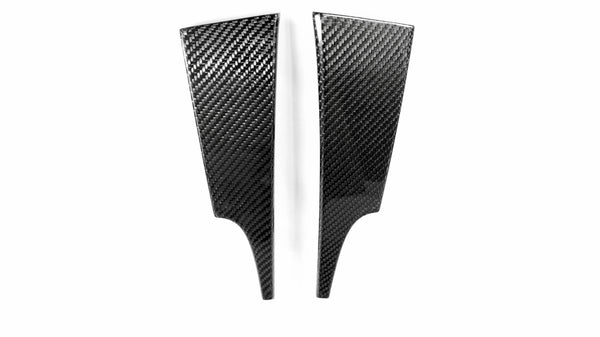 2015-2022 S550 Mustang GT500 Carbon Fiber LG561 End Caps - view 2