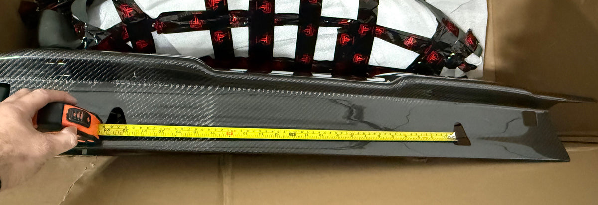 2015-2023 S550 Mustang Carbon Fiber LG632 Rear Seat Dash - view 4