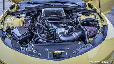 2016-2023 Camaro Carbon Fiber Radiator Cover & Extensions