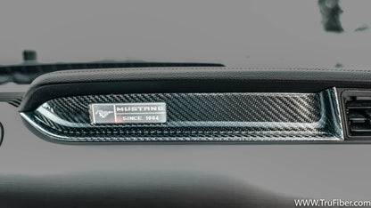 2020-2023 S550 Mustang GT500 Carbon Fiber K4KR Center Console 6pc Combo - view 5
