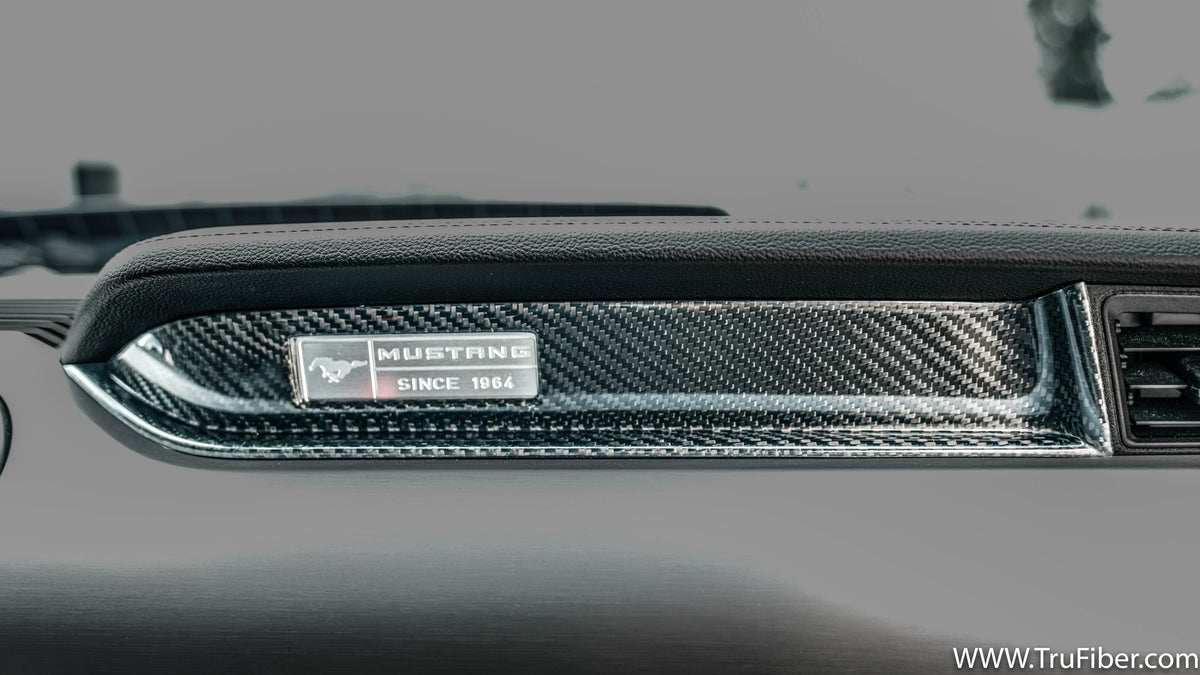 2020-2023 S550 Mustang GT500 Carbon Fiber K4KR Center Console 6pc Combo - view 5