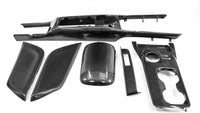 2020-2023 S550 Mustang GT500 Carbon Fiber K4KR Center Console 6pc Combo