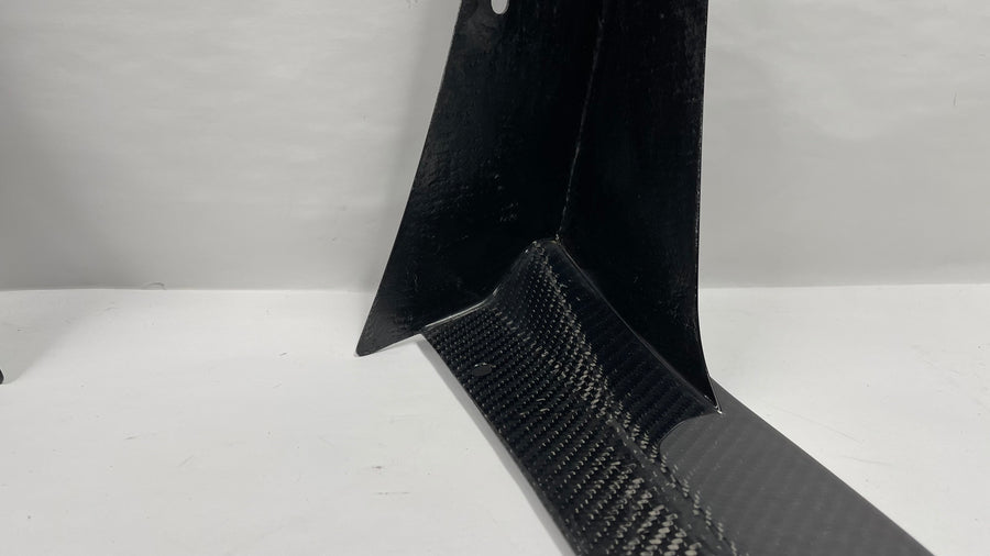 2022-2023 S550 Mustang GT500 Carbon Fiber LG535KR Winglets - view 12