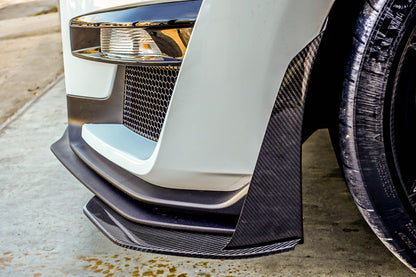 2022-2023 S550 Mustang GT500 Carbon Fiber LG535KR Winglets - view 4