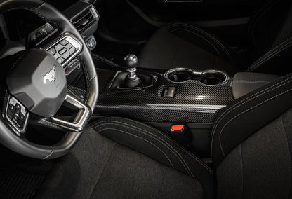2024-2025 S650 Mustang Carbon Fiber LG634 Center Console - view 2