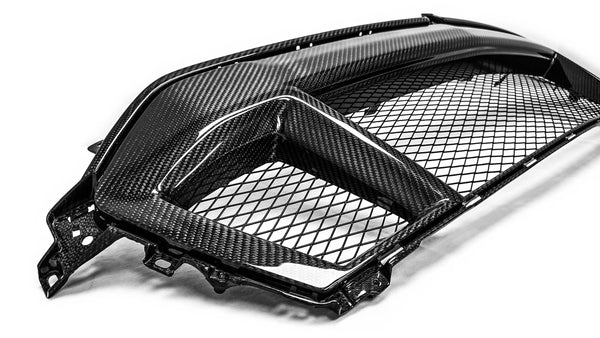 2024-2025 S650 Mustang Carbon Fiber LG641 Front Bumper Upper Grille - view 2